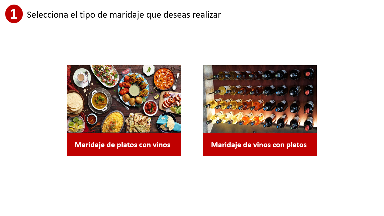 Maridajes 1 Sommelier Gourmet